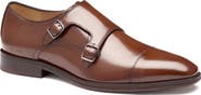 Johnston & Murphy Sullivan Cap Toe Double Monk Strap Shoe