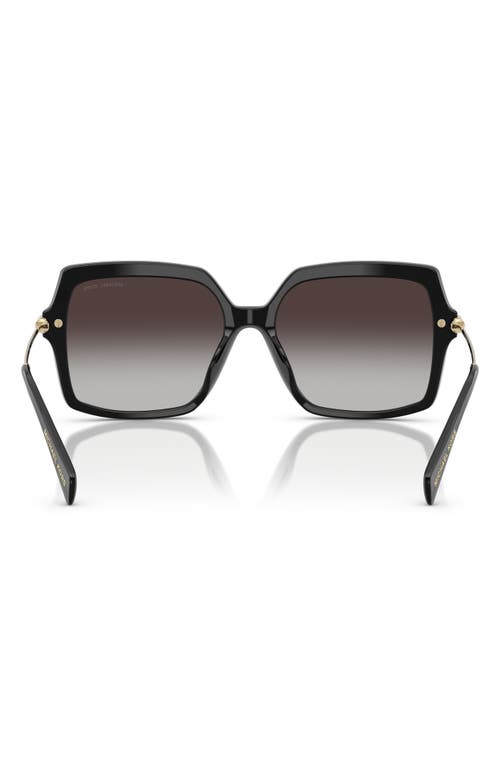 Michael Kors 55mm Square Sunglasses In Black