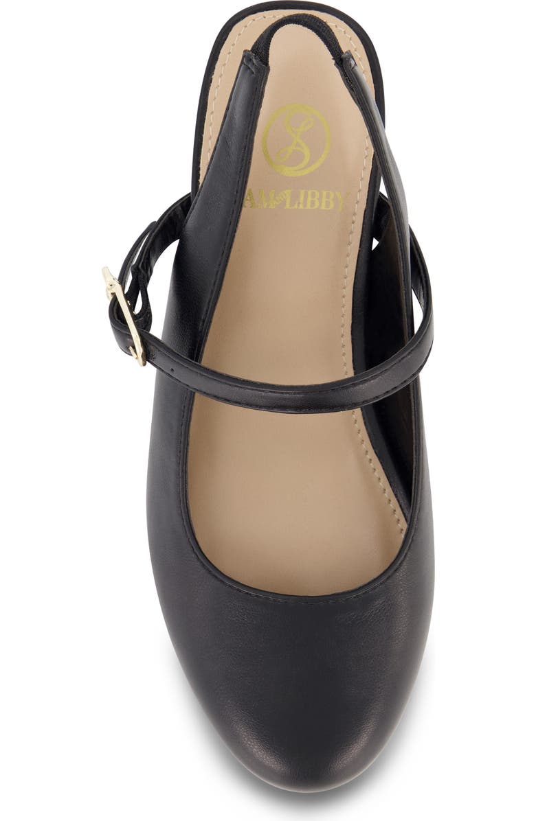 SAM & LIBBY Kids' Bianca Grace Slingback Pump, Alternate, color, Black