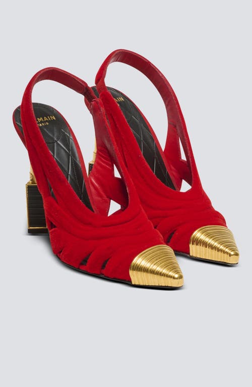 BALMAIN BALMAIN LIPSTICK PUMPS 