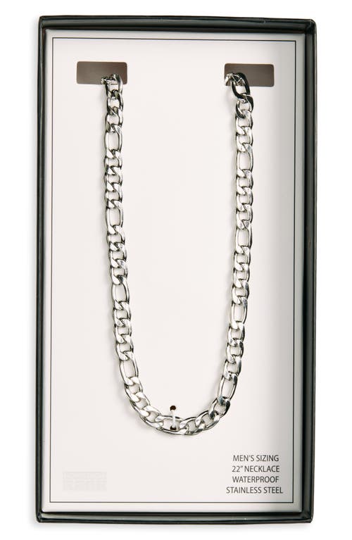 Nordstrom Rack Figaro Chain Necklace In Silver