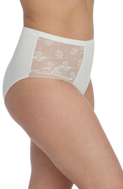 Skarlett Blue Lacy High Rise Brief In Multi