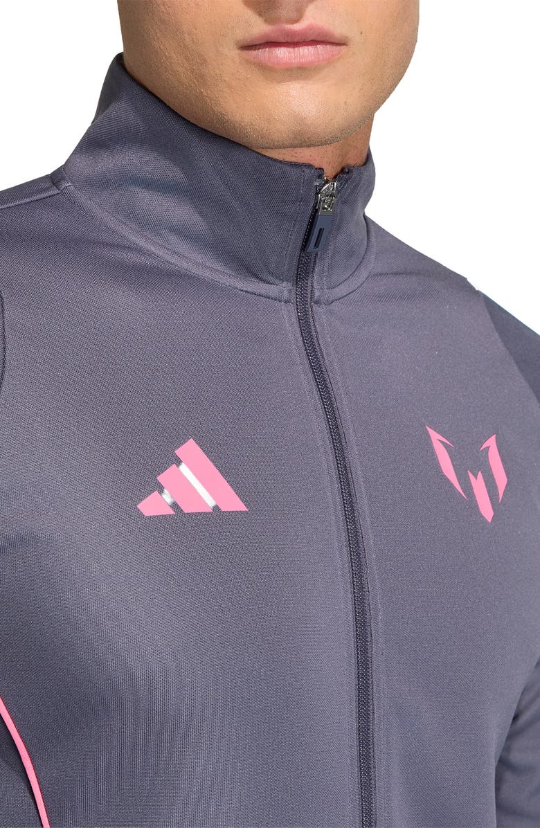adidas Messi Performance Track Jacket, Alternate, color, Aurora Onix