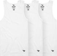 PAPER PLANES 3-Pack Ribbed Cotton Tanks