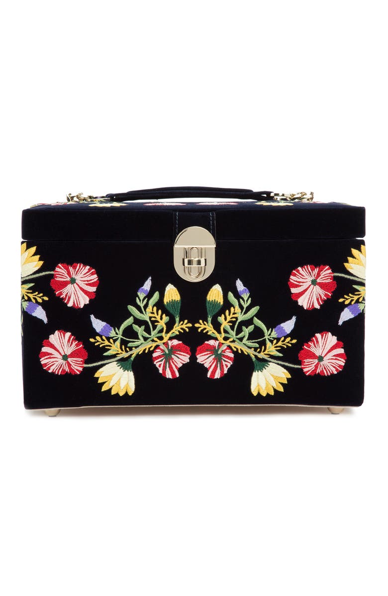 WOLF Zoe Medium Jewelry Box, Main, color, Indigo