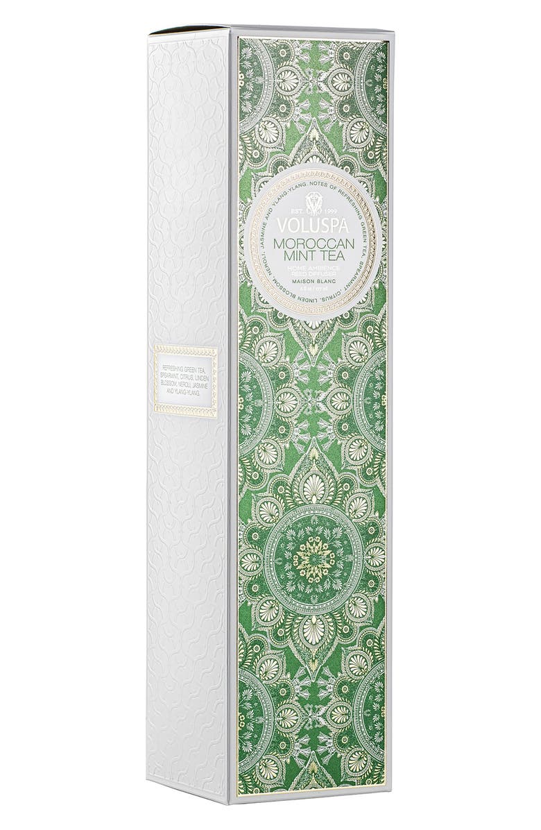 Voluspa Moroccan Mint Tea Reed Diffuser, Alternate, color, 