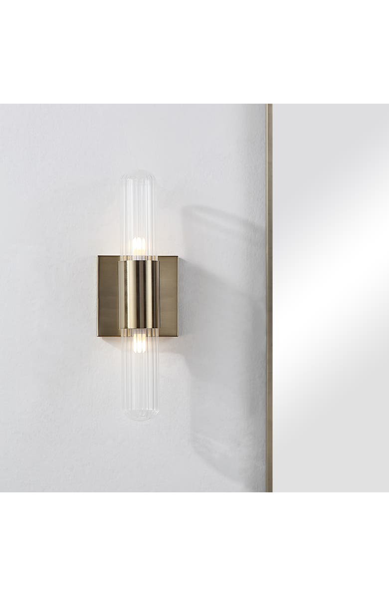 Renwil Chiara 2-Light Ribbed Wall Sconce, Alternate, color,