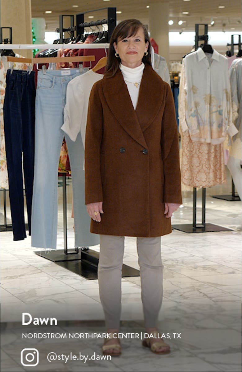 Shawl Collar Coat, sales video thumbnail
