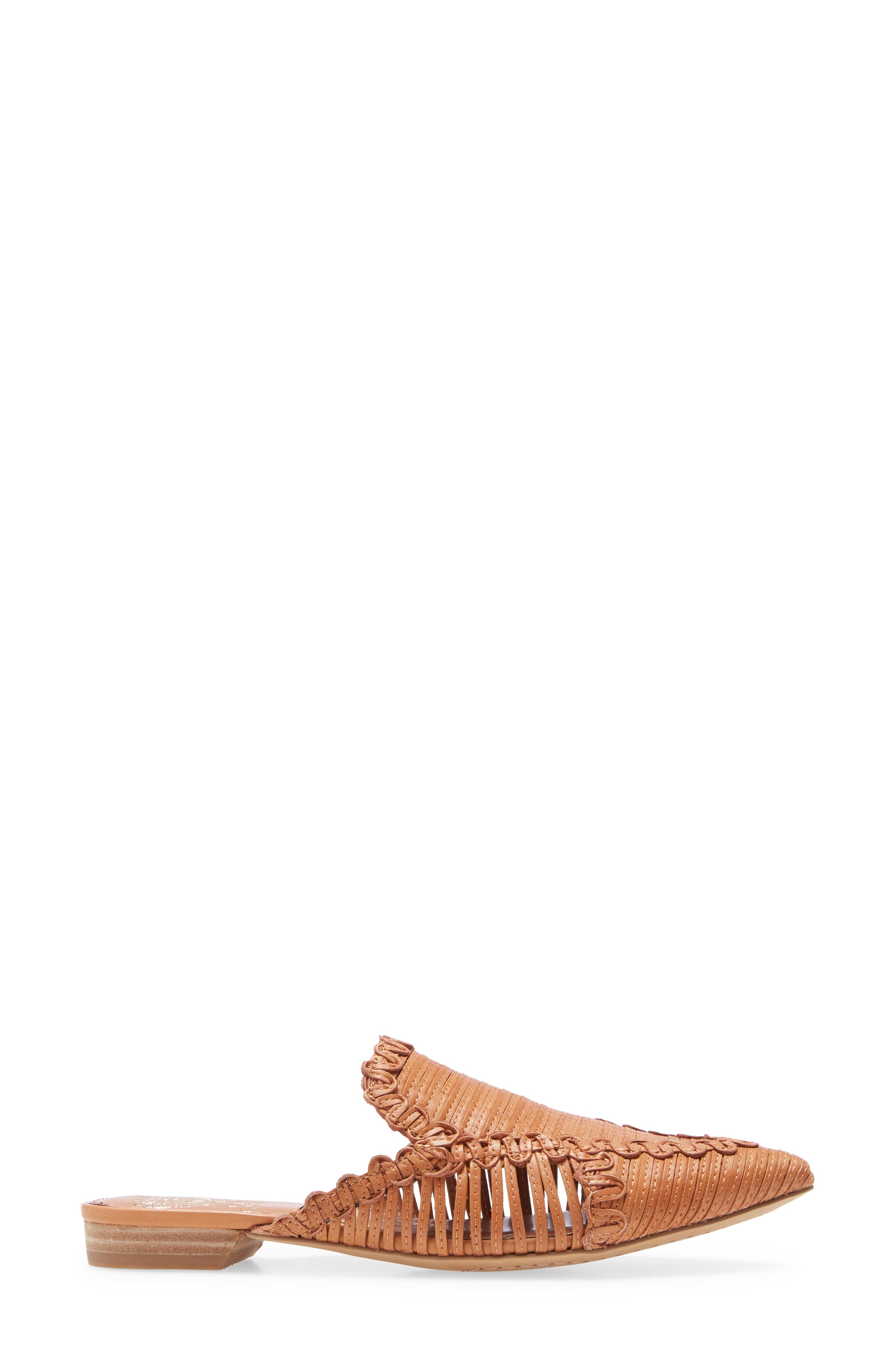 Manindie Pointed Toe Mule, Alternate, color, BRICK LEATHER