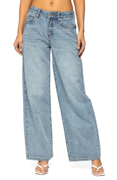 Shop Edikted Ery Wide Leg Jeans