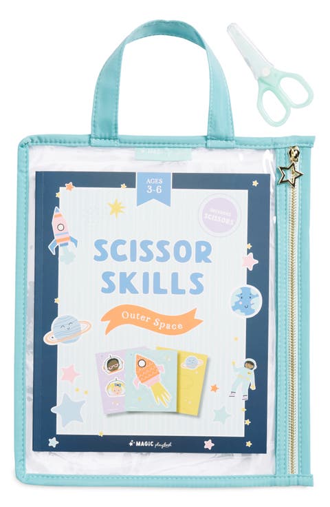 Space Scissor Skills Activity Playset