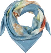 Lauren Ralph Lauren Floral Silk Square Scarf