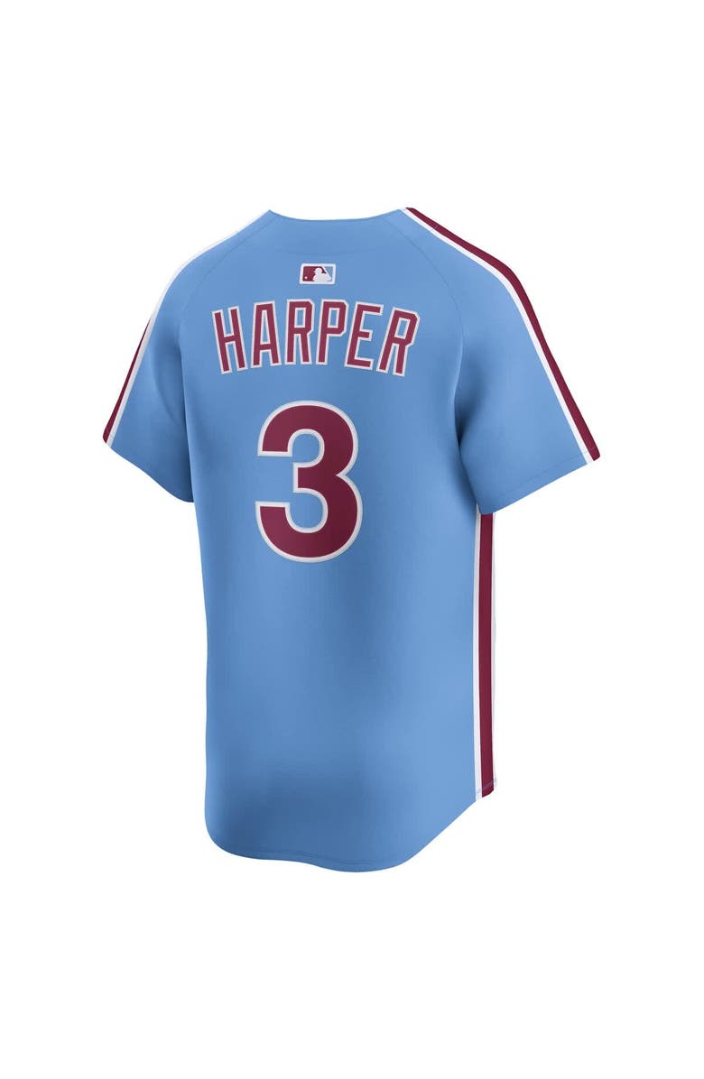 Nike Men's Nike Bryce Harper Light Blue Philadelphia Phillies Alternate Limited Player Jersey, Alternate, color, Light Blue