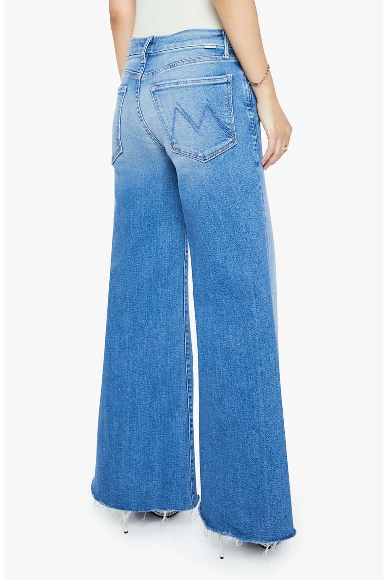 Lil' Roller Frayed Wide Leg Jeans, Alternate, color, FAN FAVORITE