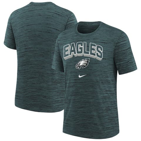 Youth Nike  Midnight Green Philadelphia Eagles Sideline Velocity Performance T-Shirt