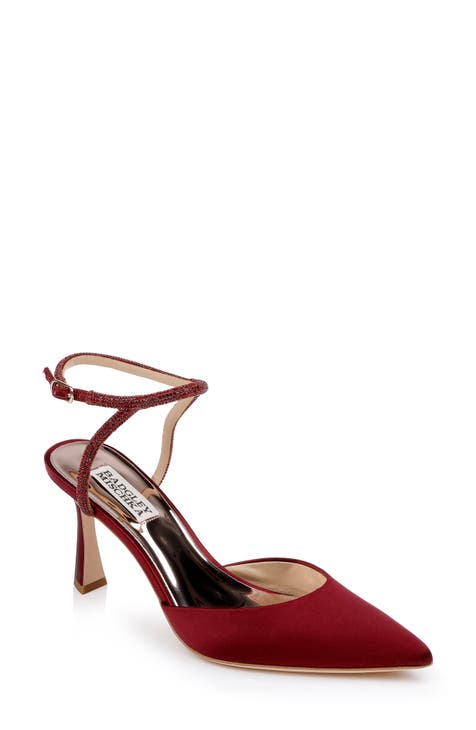 Maroon heels wedding best sale