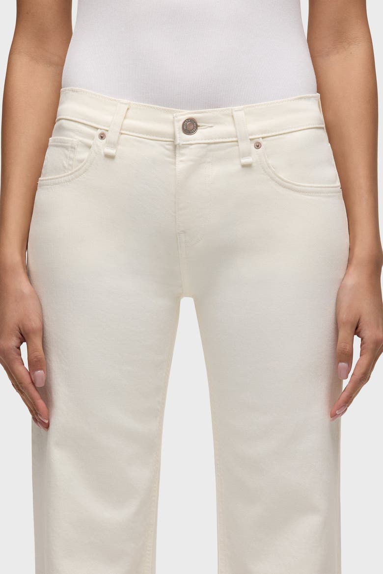 kelli low-rise loose straight, Alternate, color, ecru