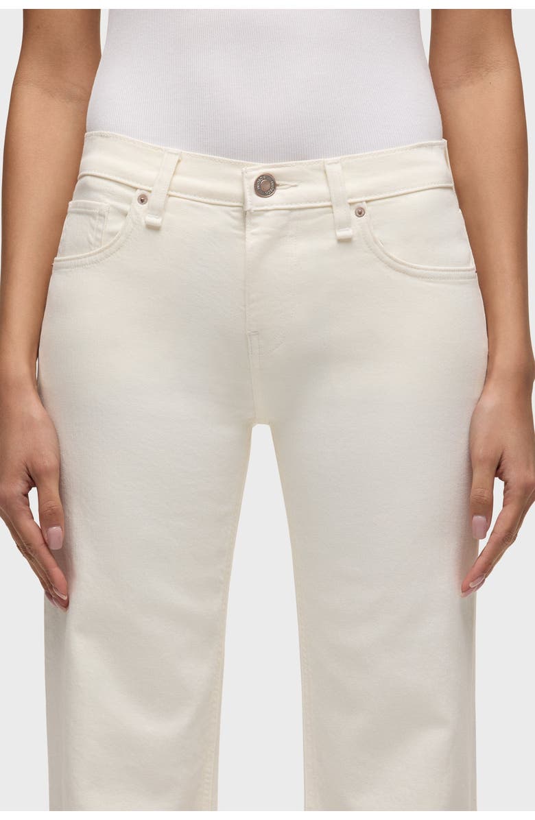 Hudson Jeans kelli low-rise loose straight, Alternate, color, Ecru