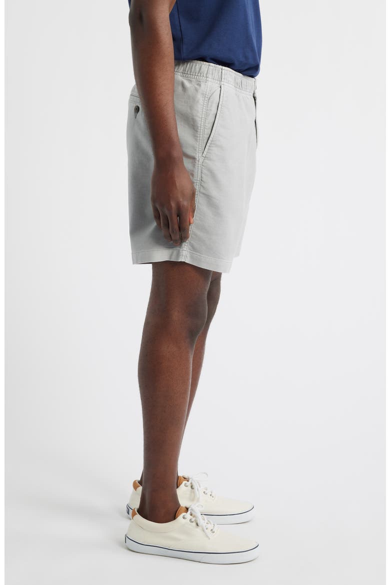 Crown Weekend Shorts, Alternate, color, GALE GREY