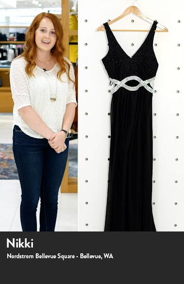 Speechless Infinity Lace & Chiffon Gown (Women) | Nordstrom