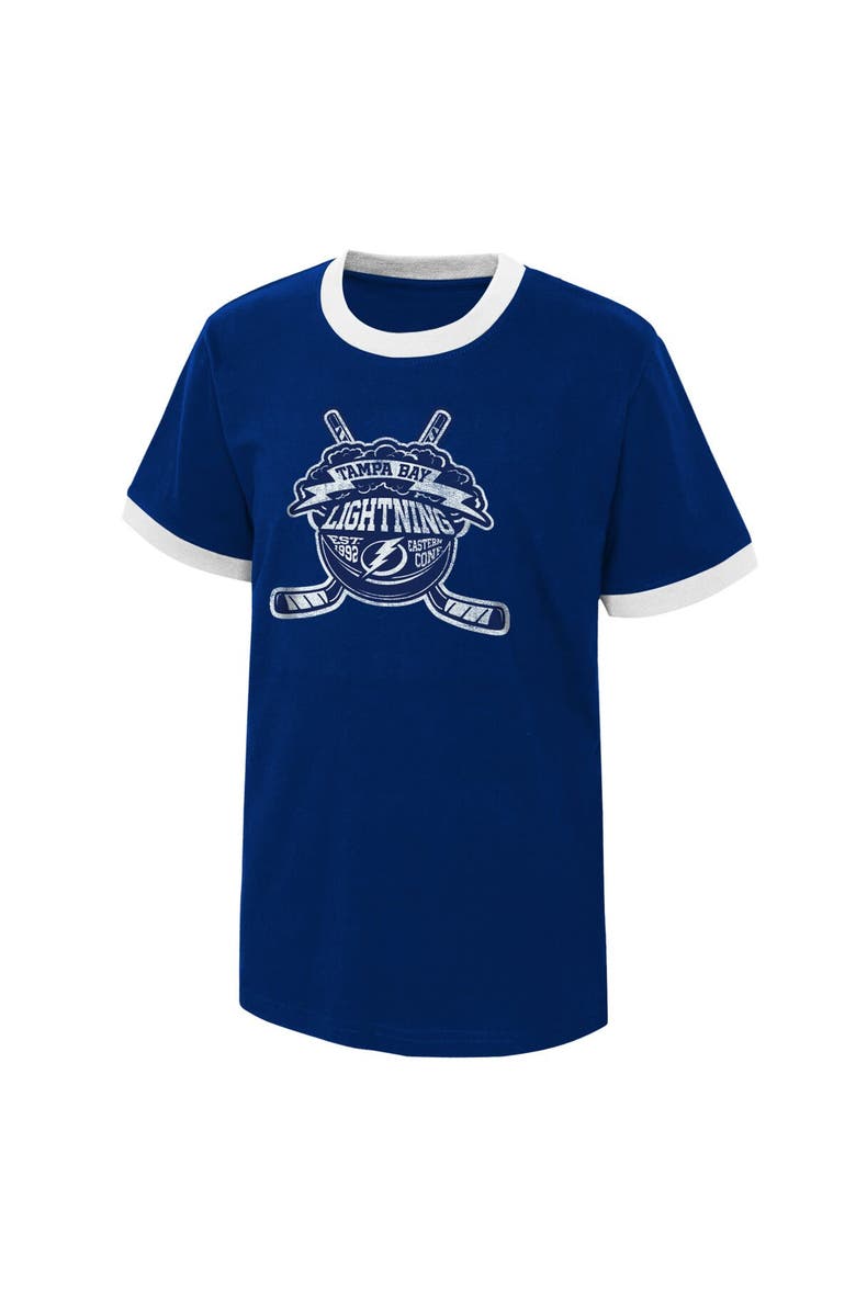 Outerstuff Youth Blue Tampa Bay Lightning Ice City T-Shirt, Alternate, color, Blue