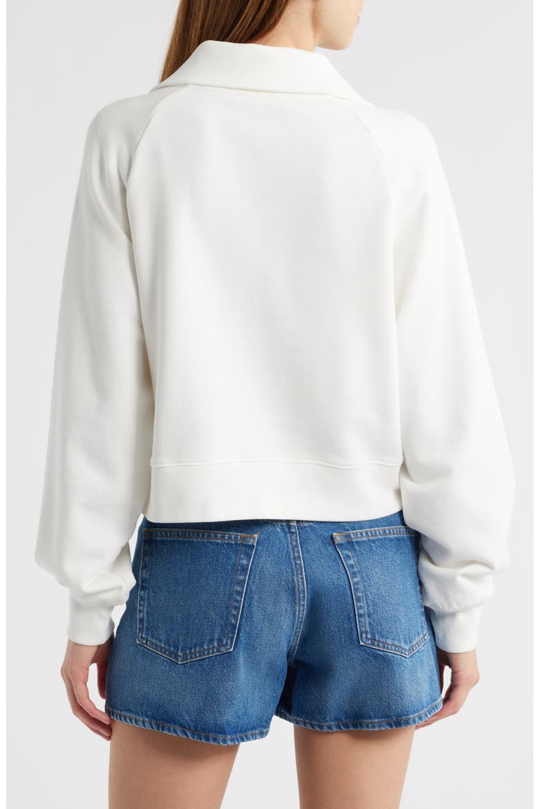 The Coach Cotton Sweatshirt, Alternate, color, CREAM