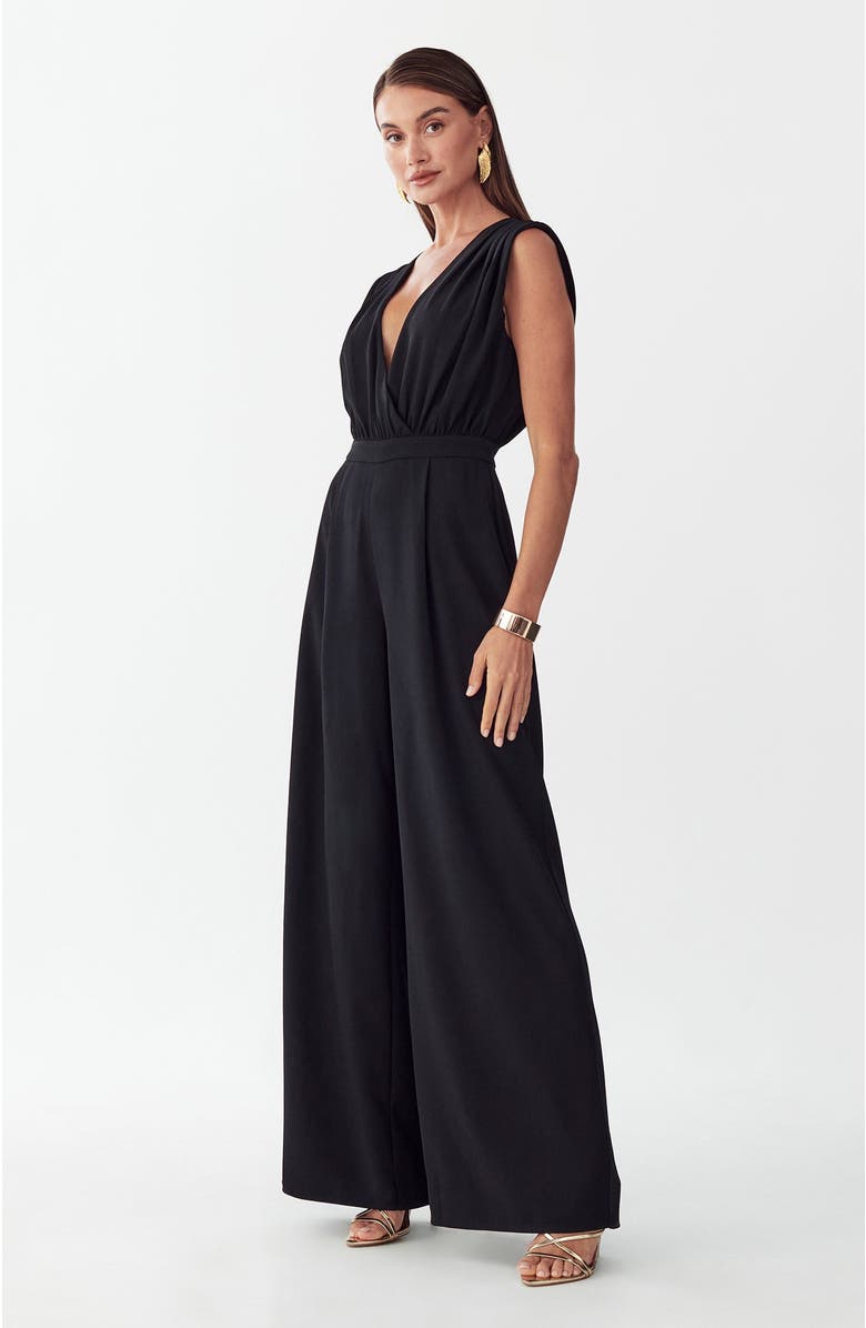 BWLDR Elan Jumpsuit, Alternate, color, Black