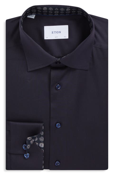 Slim Fit Solid Shirt