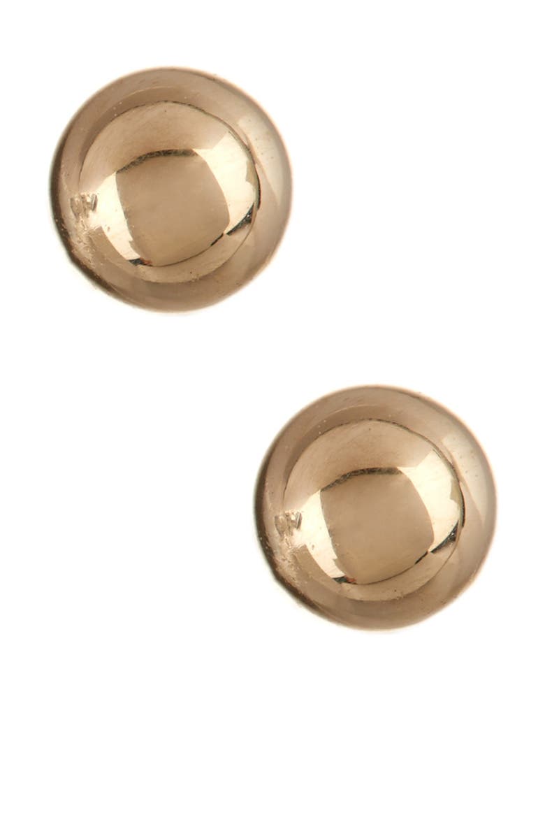 KARAT RUSH 14K Yellow Gold 3mm Ball Stud Earrings, Main, color, 