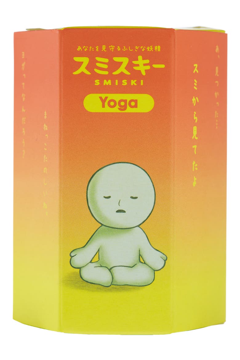Smiski Glow Figure Yoga Series, Main, color, ORANGE