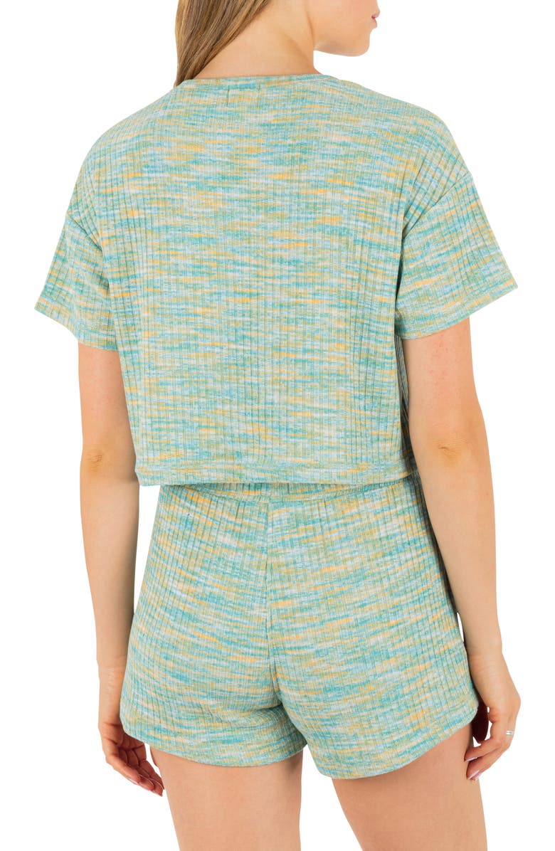 Hurley Aspen Boxy Rib Baby Tee, Alternate, color,
