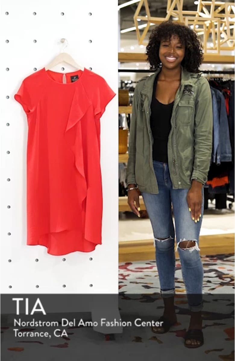 Crepe Shift Dress, sales video thumbnail