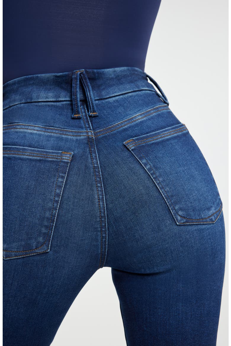 Always Fits Good Classic High Waist Bootcut Jeans, Alternate, color, INDIGO446