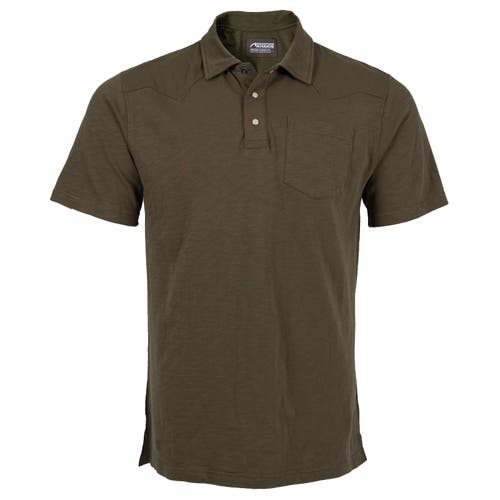 Mountain Khakis Ranger Polo In Forest Moss