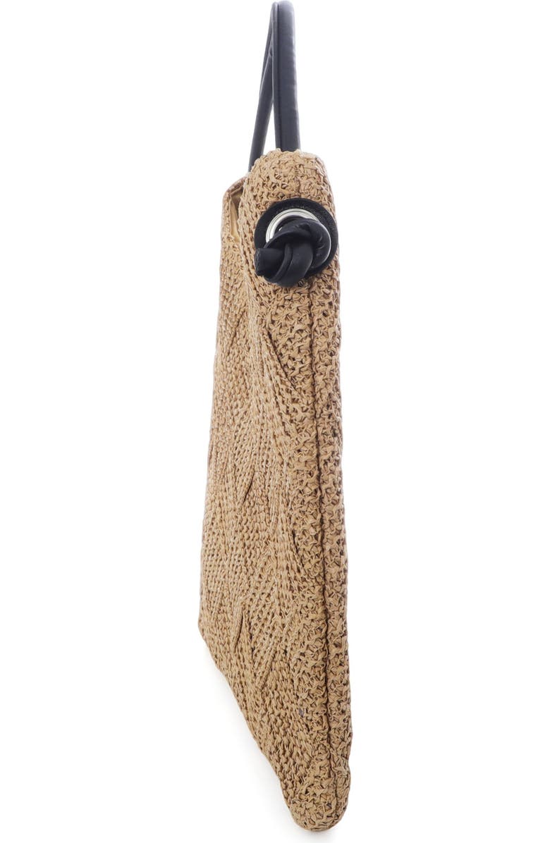 Adornia Raffia Hobo Shoulder Bag, Alternate, color, Brown