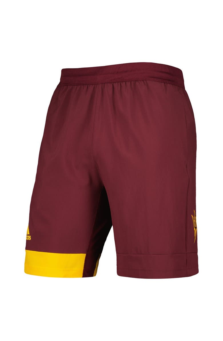 adidas Men's adidas Maroon Arizona State Sun Devils AEROREADY Training Shorts, Alternate, color, Maroon