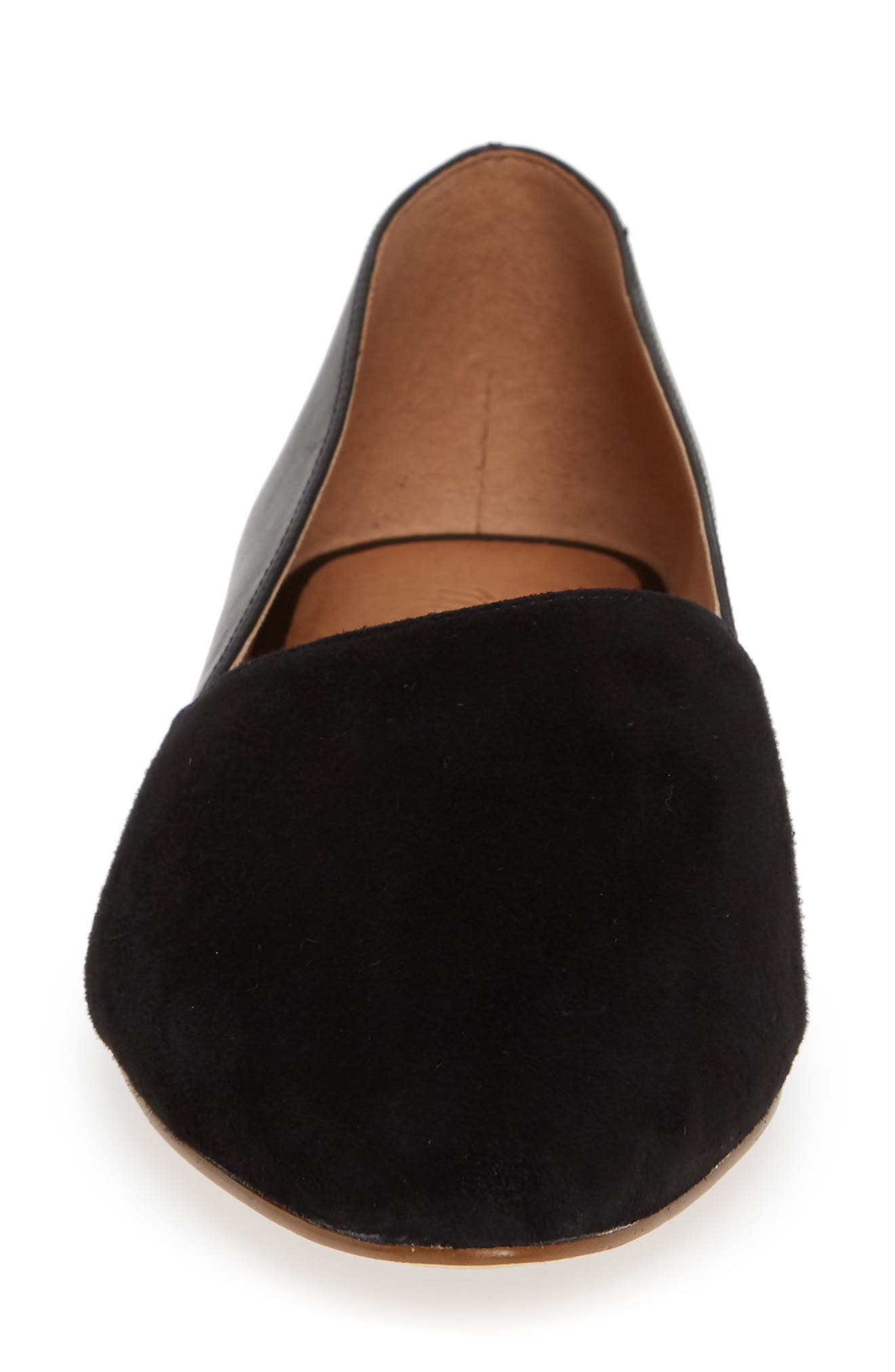 Madewell Lizbeth Pointy Toe Flat, Alternate, color, 