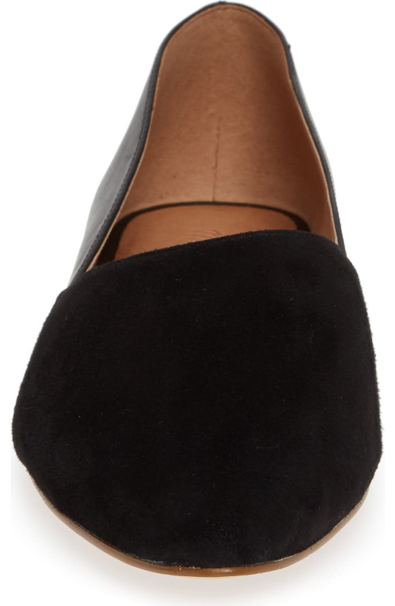Madewell Lizbeth Pointy Toe Flat, Alternate, color,