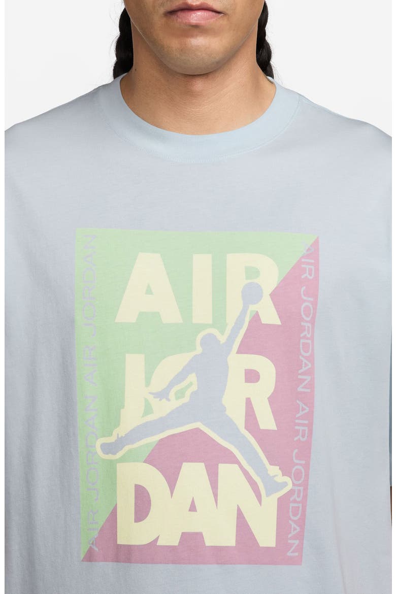 Air Jordan Cotton Graphic T-Shirt, Alternate, color, AURA