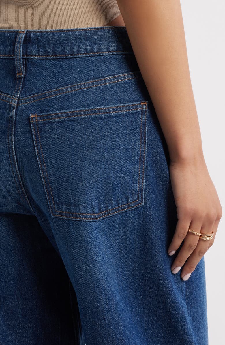 BP. Mid Rise Baggy Barrel Jeans, Alternate, color, Anderson Wash