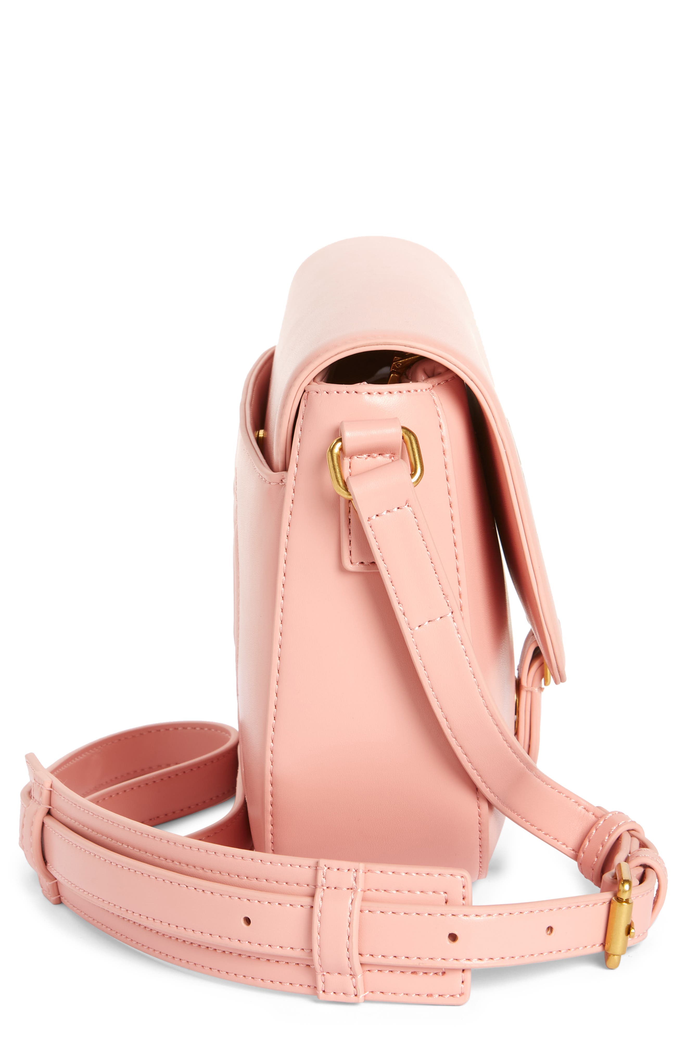 Love Moschino Quilted Crossbody Bag, Alternate, color, 