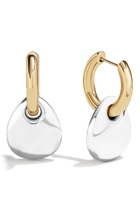Mila Drop Hoop Earrings