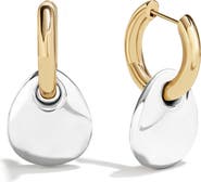 BaubleBar Mila Drop Hoop Earrings
