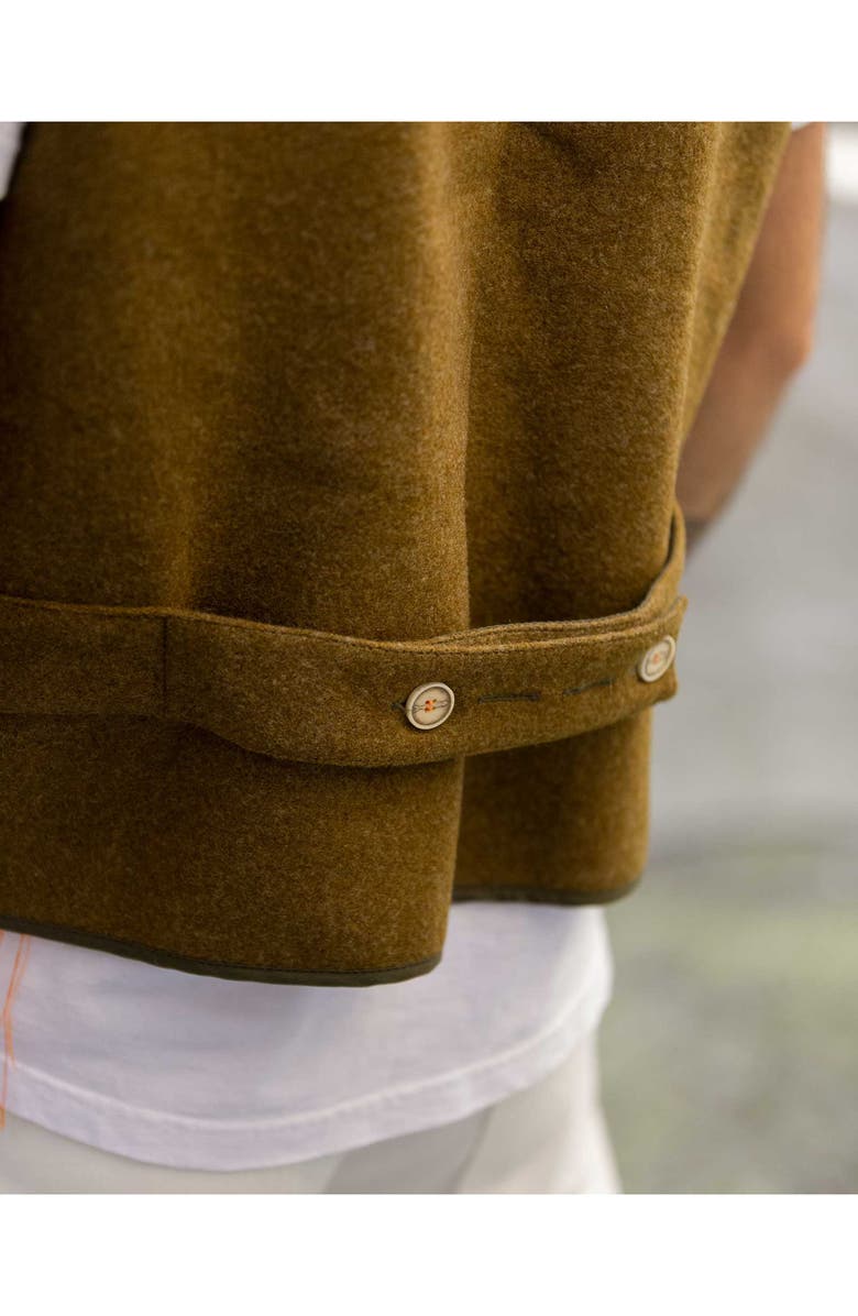 Fortela Squid Quilted Liner Gilet, Alternate, color, Green