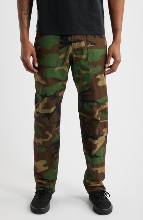 1100 OG Loose Fit Camouflage Cotton Fatigue Pants