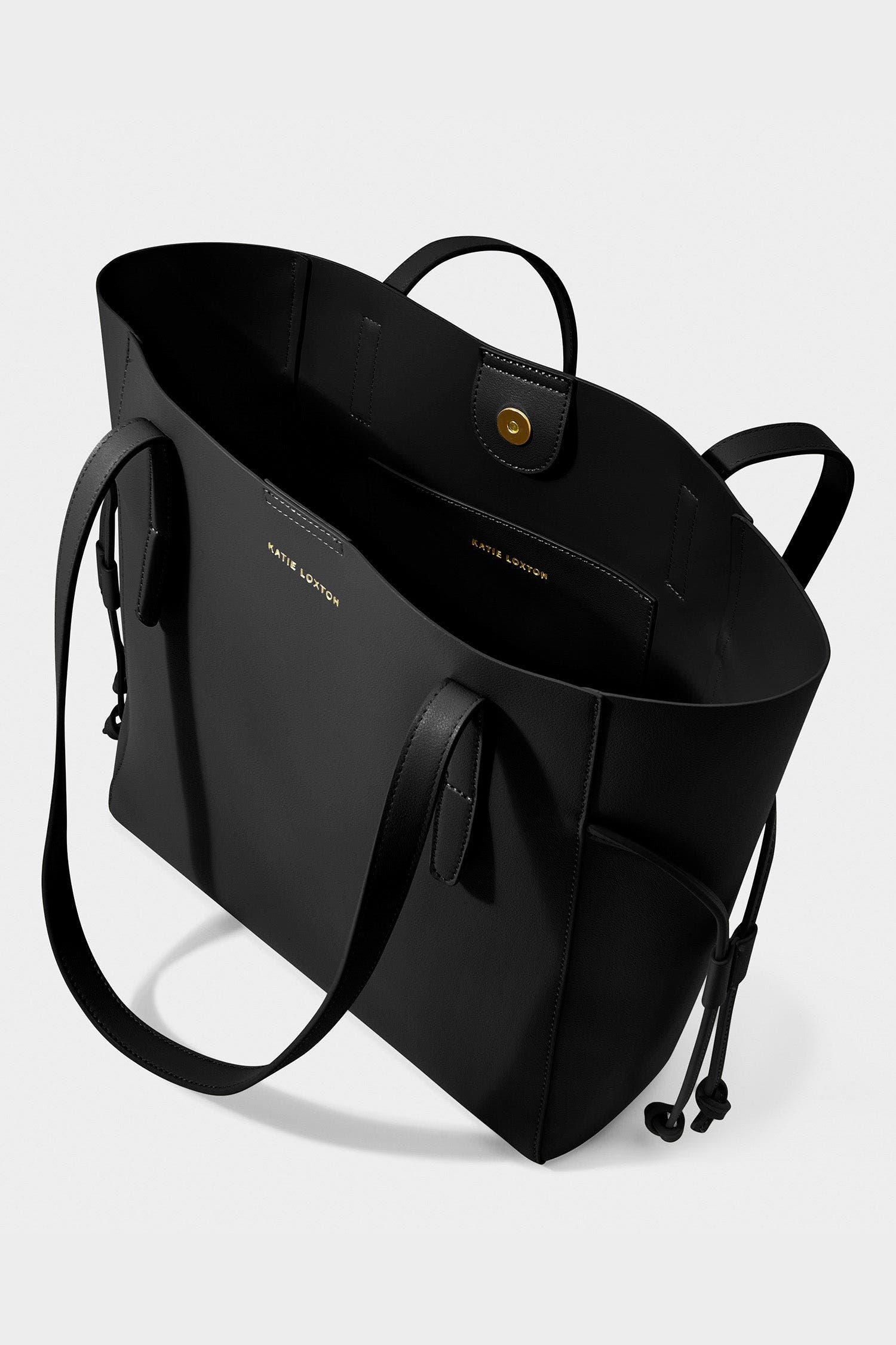 Katie Loxton Ashley Tote Bag, Alternate, color, Black