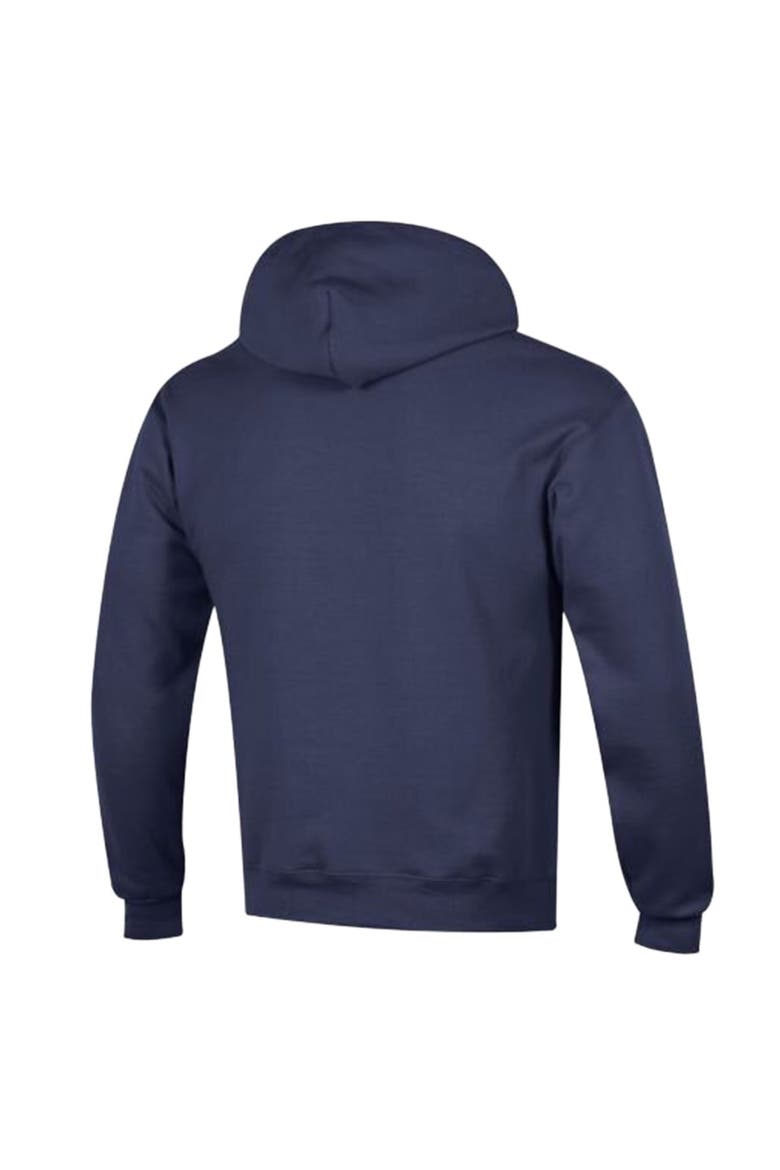Men's Champion Navy Chicago Bears Powerblend Arch over Logo Hoodie, Alternate, color, Navy