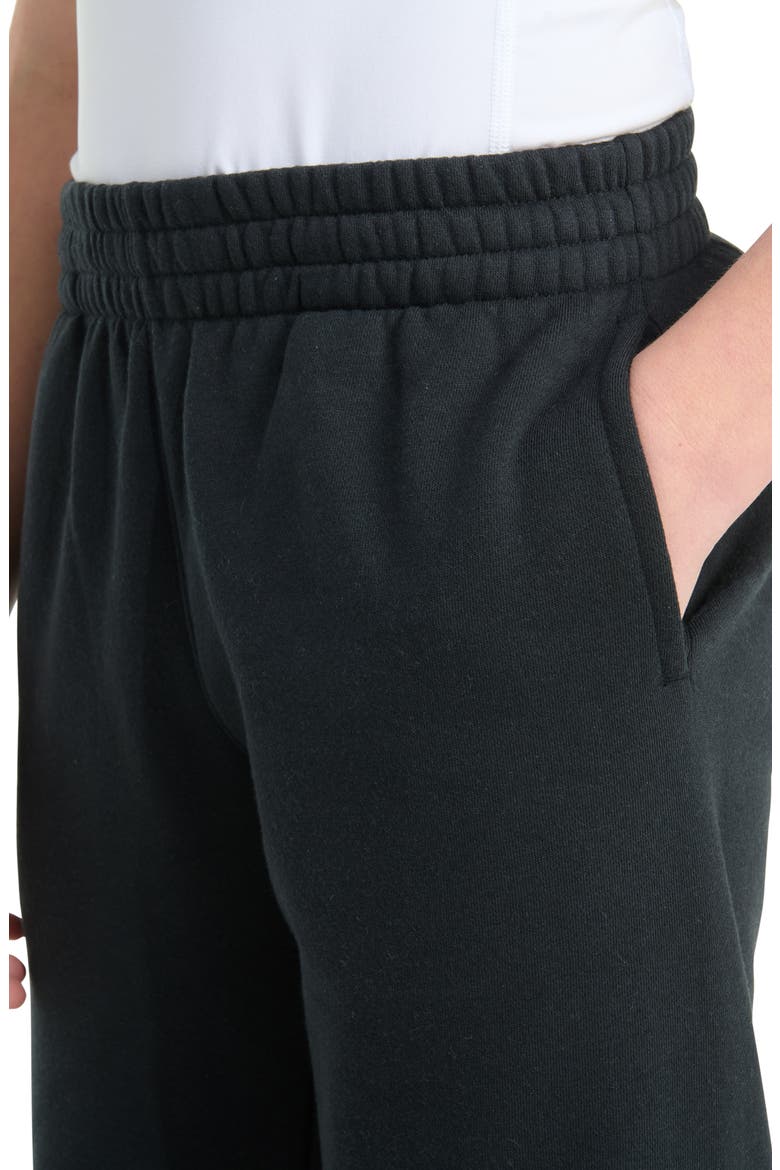 Kids' Big Logo Fleece Joggers, Alternate, color, BLACK