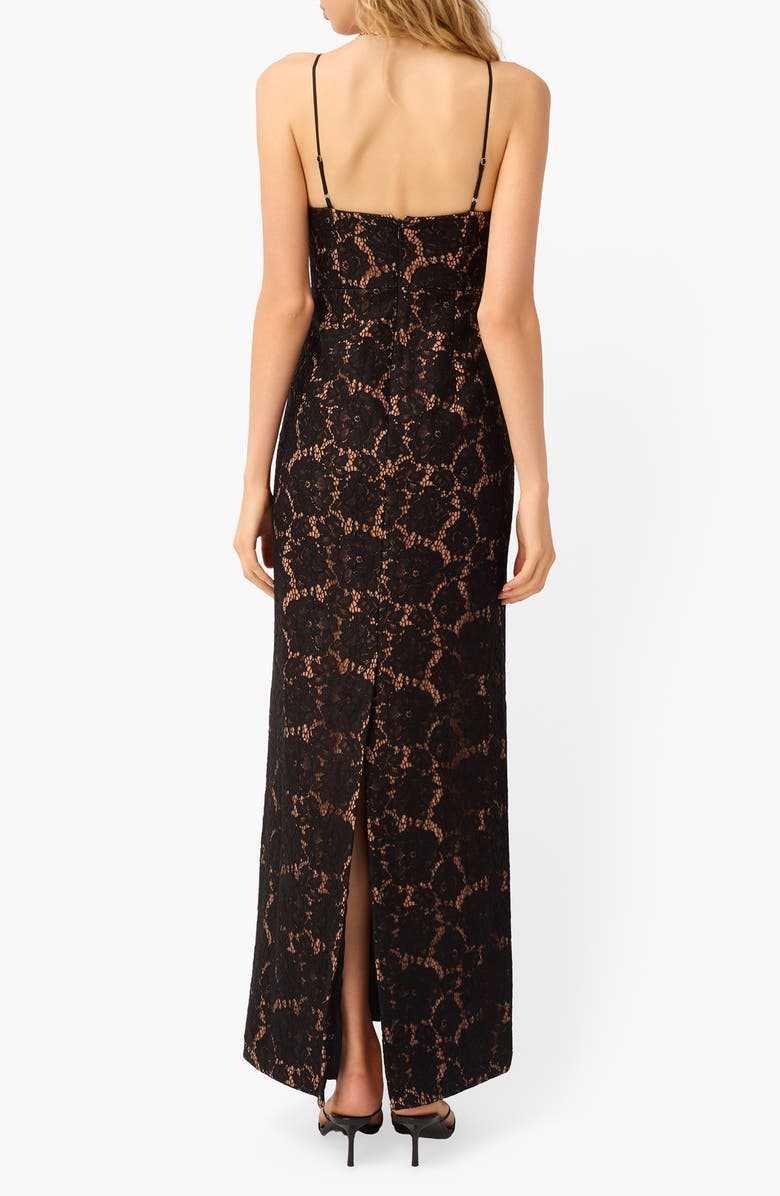 CAMI NYC Rosaria Lace Gown, Alternate, color, Black