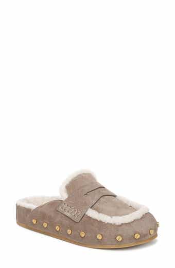 Veronica Beard Fenix Genuine Shearling Mule